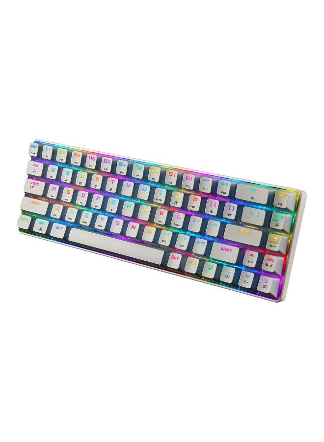 Magic-Refiner 68 Keys Metal Panel N-Key Rollover Backlight Gaming Wired Keyboard  - Image 1