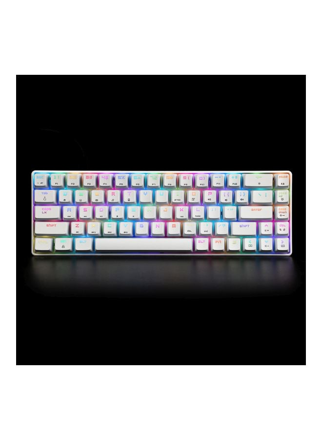 Magic-Refiner 68 Keys Metal Panel N-Key Rollover Backlight Gaming Wired Keyboard  - Image 2
