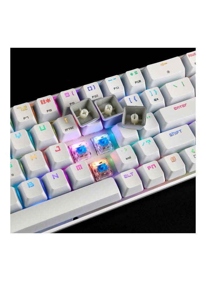 Magic-Refiner 68 Keys Metal Panel N-Key Rollover Backlight Gaming Wired Keyboard  - Image 3