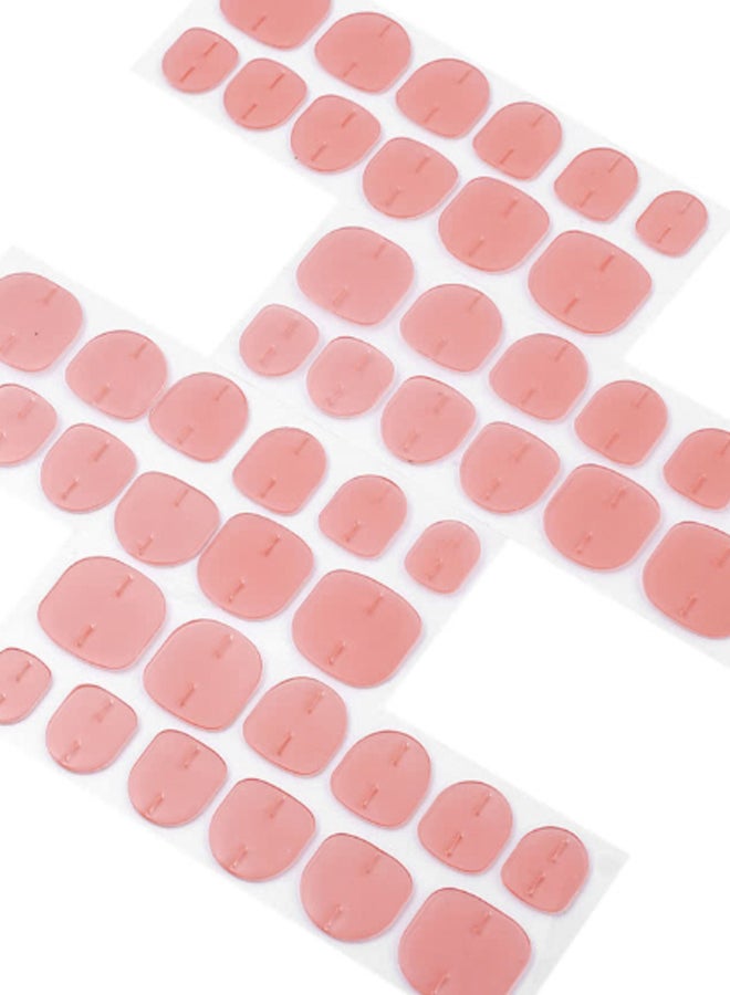 طقم ملصقات للأظافر على الجانبين مكون من 48 قطعة متعدد الألوان - Image 2