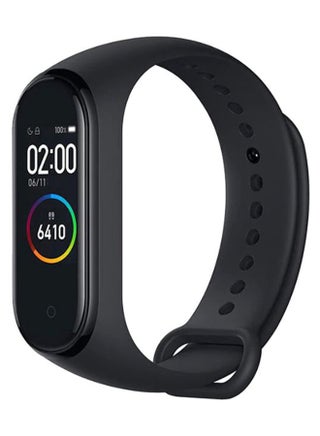 سوار ذكي Mi Band 4 إصدار NFC بشاشة لمس ملونة باللون الأسود أسود - v1585232797/N36238465A_1