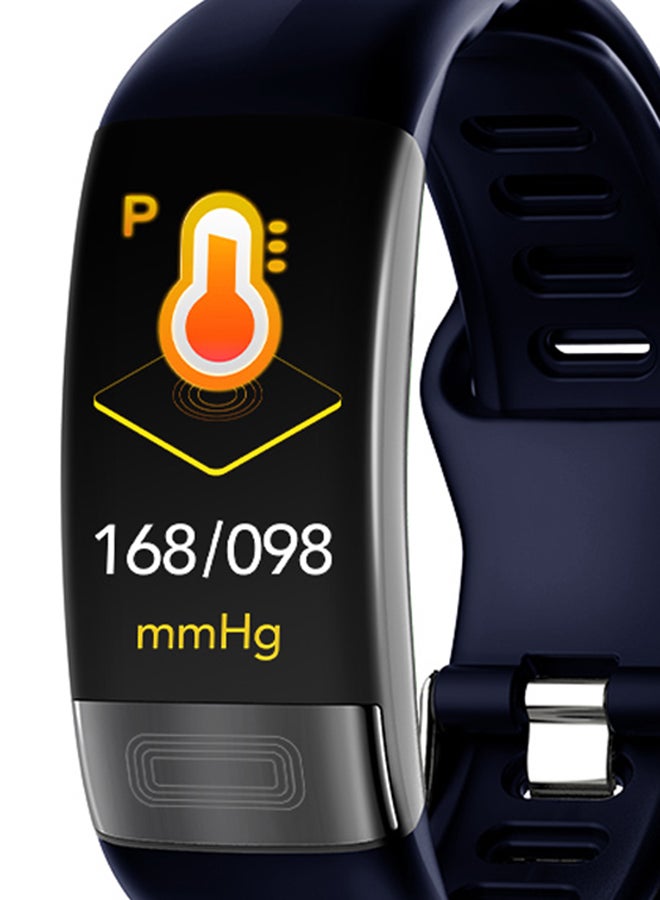 Generic - P11 ECG HRV Blood Pressure Monitor Fitness Tracker Blue/Black - Image 1