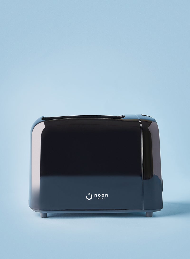 Noon East - Bread Toaster - For 2 Slice- 700 W With Defrost Function- Black 700.0 W TA01105 Black - Image 1