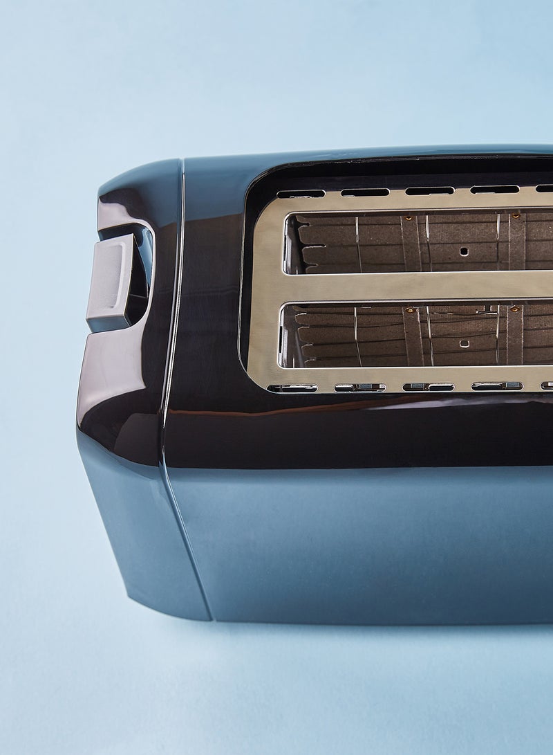 Noon East - Bread Toaster - For 2 Slice- 700 W With Defrost Function- Black 700.0 W TA01105 Black - Image 1