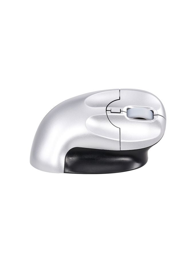 Wireless Vertical Mouse Black/Silver - Image 2