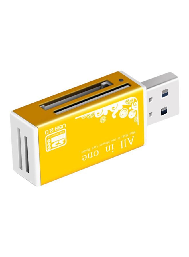 Beauenty - Smart All In One Card Reader White/Yellow - Image 1