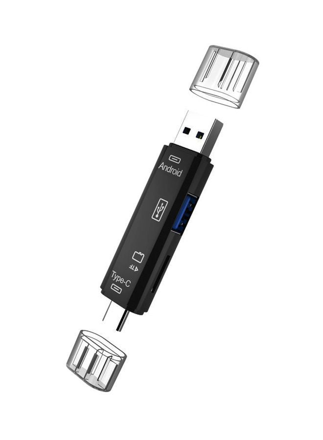Beauenty USB 3.1 Card Reader For Laptop And Computer Black  - Image 1