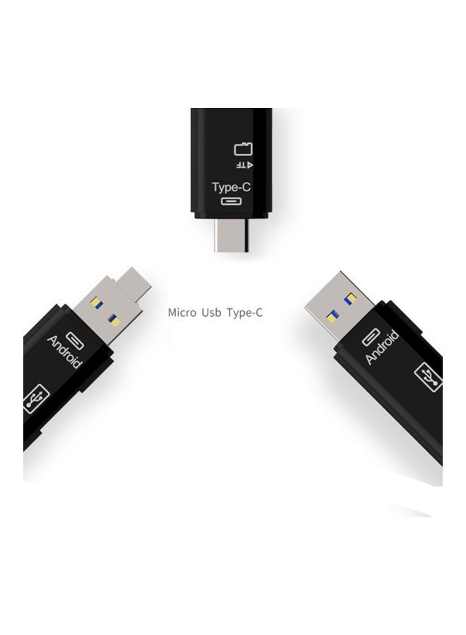 Beauenty USB 3.1 Card Reader For Laptop And Computer Black  - Image 2