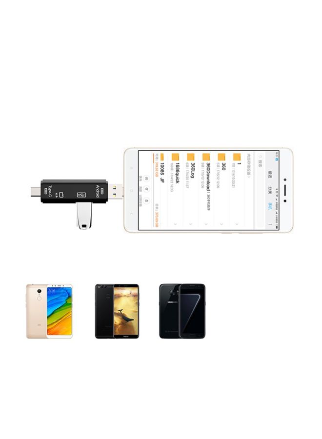Beauenty USB 3.1 Card Reader For Laptop And Computer Black  - Image 3