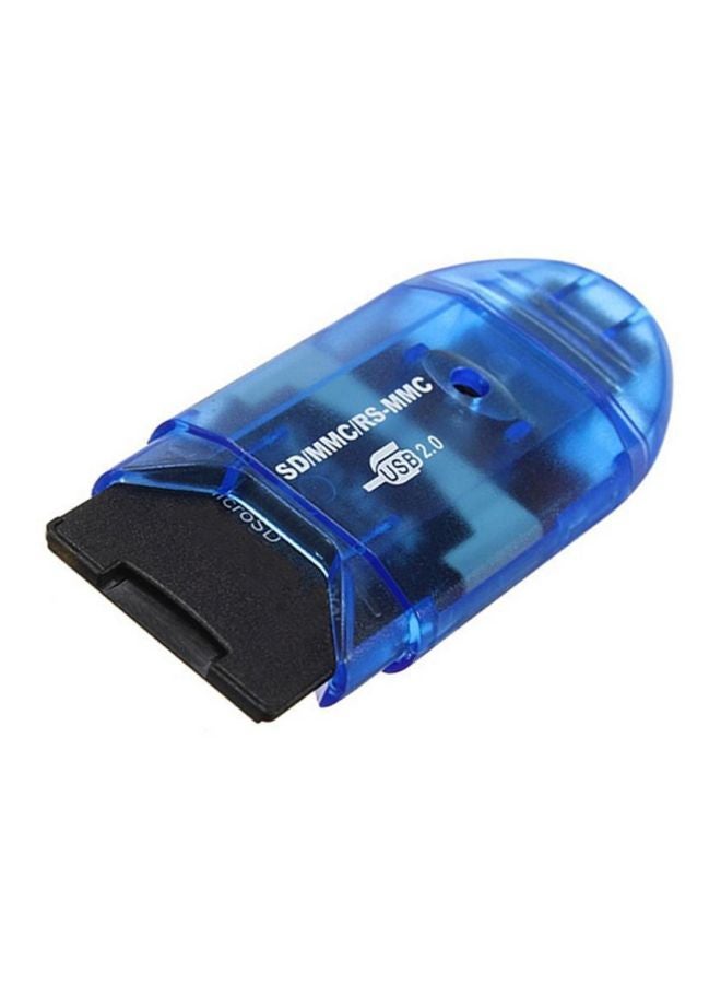 Beauenty - High Speed Memory Card Reader For Laptop Blue - Image 1