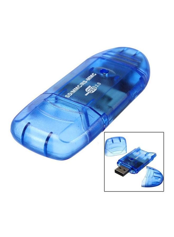 Beauenty - High Speed Memory Card Reader For Laptop Blue - Image 1