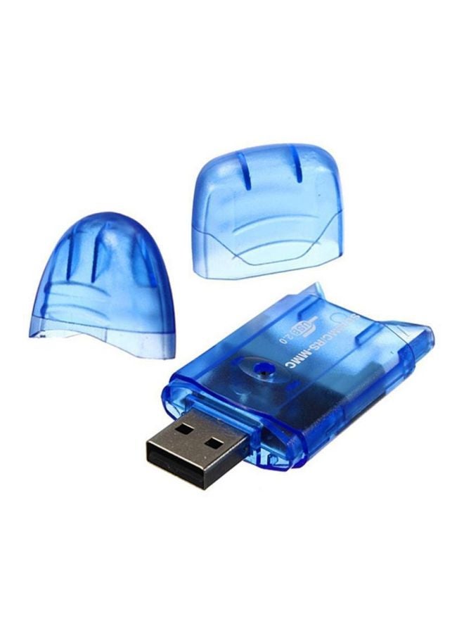 Beauenty - High Speed Memory Card Reader For Laptop Blue - Image 1