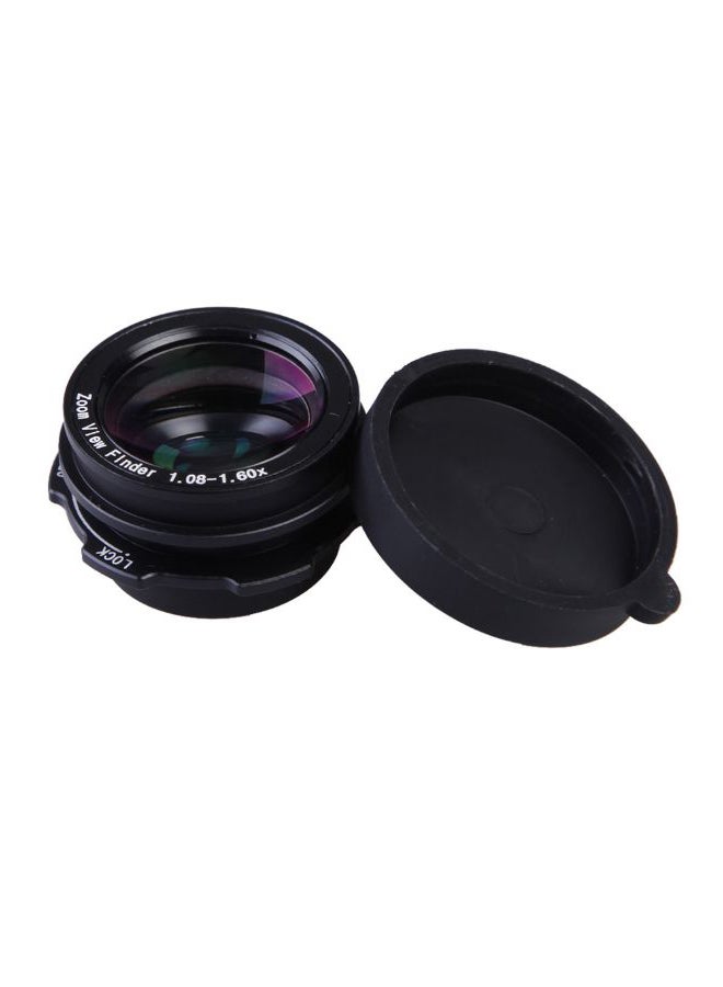 Viewfinder Eyepiece Magnifier Camera Lens Black  - Image 1