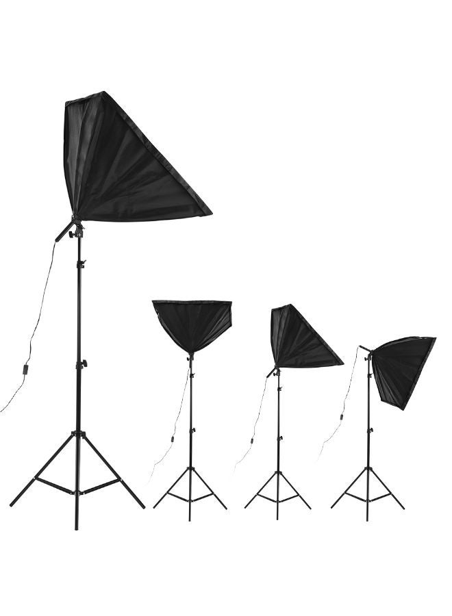 Professional Studio Photography Light Kit Black/White - Image 2