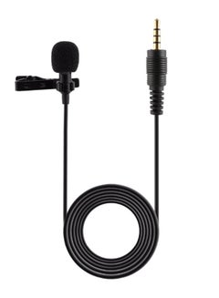 Generic Portable Professional Grade Lavalier Microphone D6682-CC Black  - Image 2