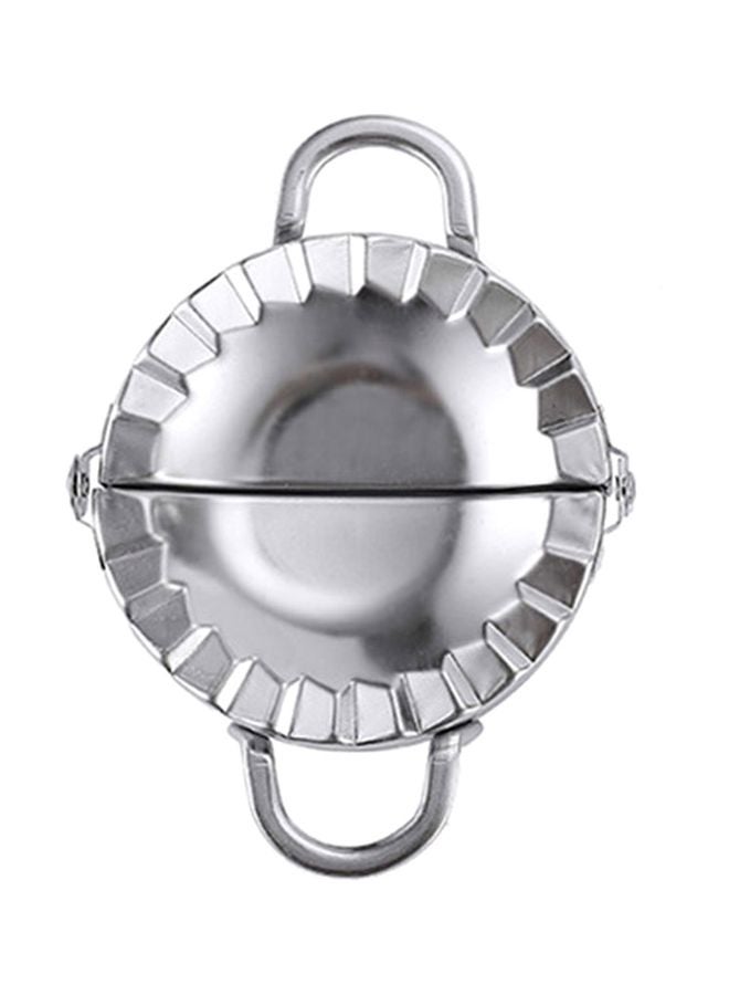 Dumping Maker Dough Press Circle Cutter Silver 13x3x9cm  - Image 2