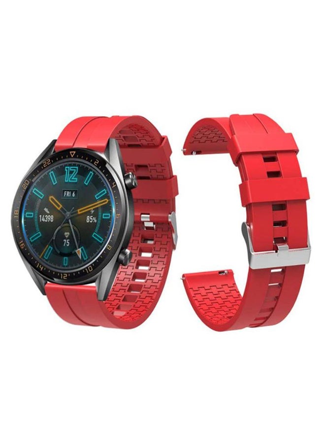 Remson Replacement Watch Band For Huawei Watch GT 2 Red - Image 1