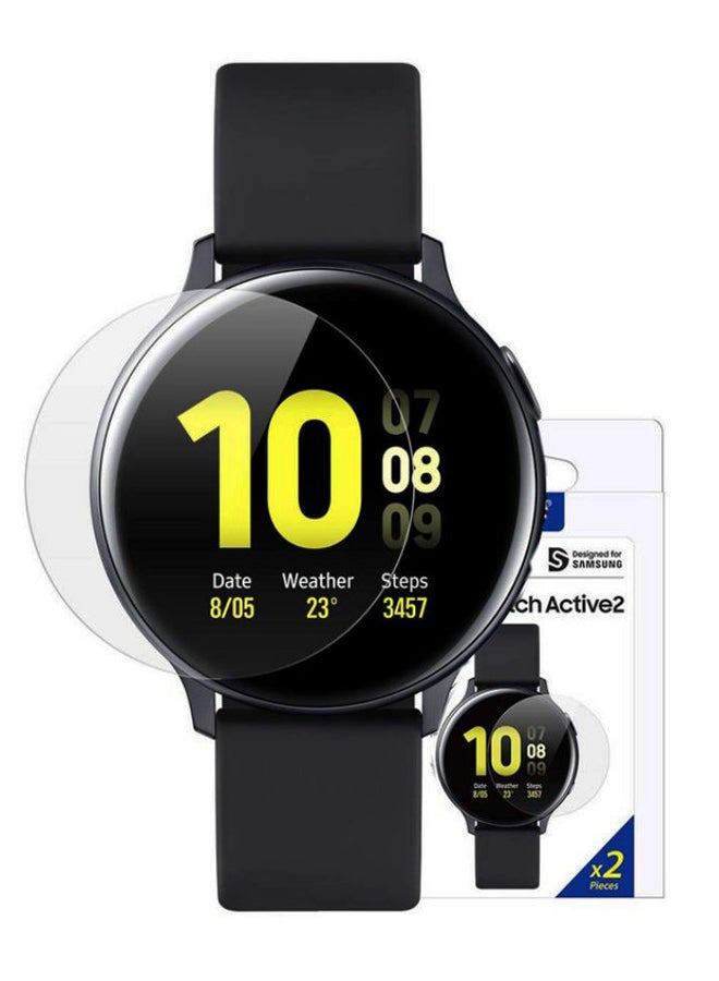 araree Pure Diamond Screen Protector For Galaxy Watch Active 2 Clear - Image 1