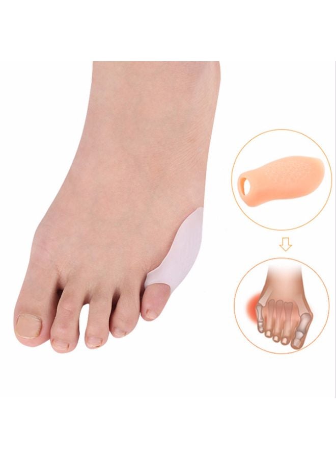 Pair Of Little Toe Protector Bunion Corrector Pad Pink - Image 5