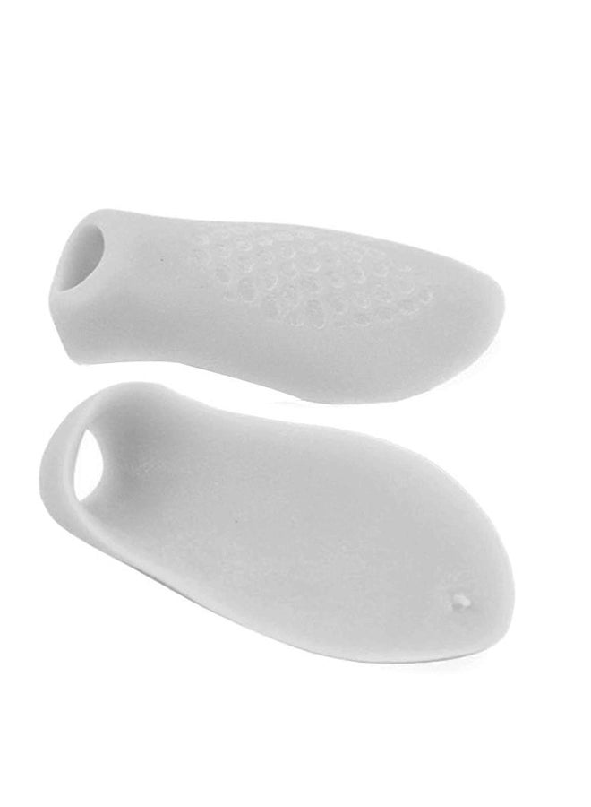 Pair Of Little Toe Protector Bunion Corrector Pad White