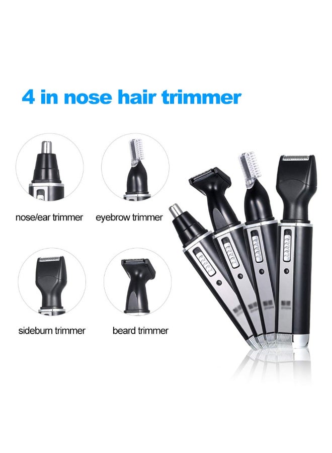 4-In-1 Electric Nose Hair Trimmer Black - Image 3