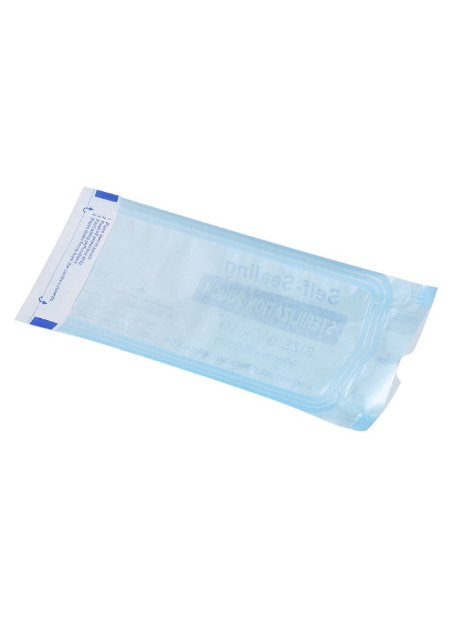 Generic - 200-Piece Self Sealing Sterilization Pouch White/Blue - Image 1