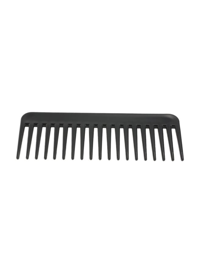 Heat-Resistant Large Wide Tooth Comb Black - Image 2