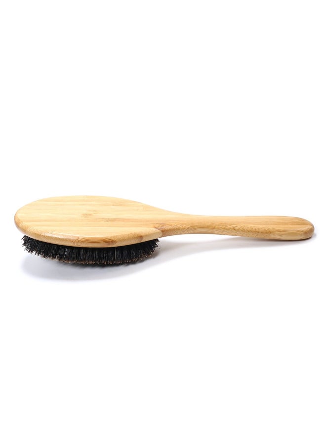 Bluezoo Anti-Static Hair Scalp Paddle Hairbrush Beige/Black - Image 4