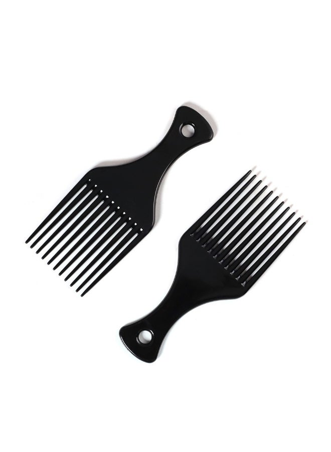 Bluezoo Afro Hair Pick Comb Black - Image 2