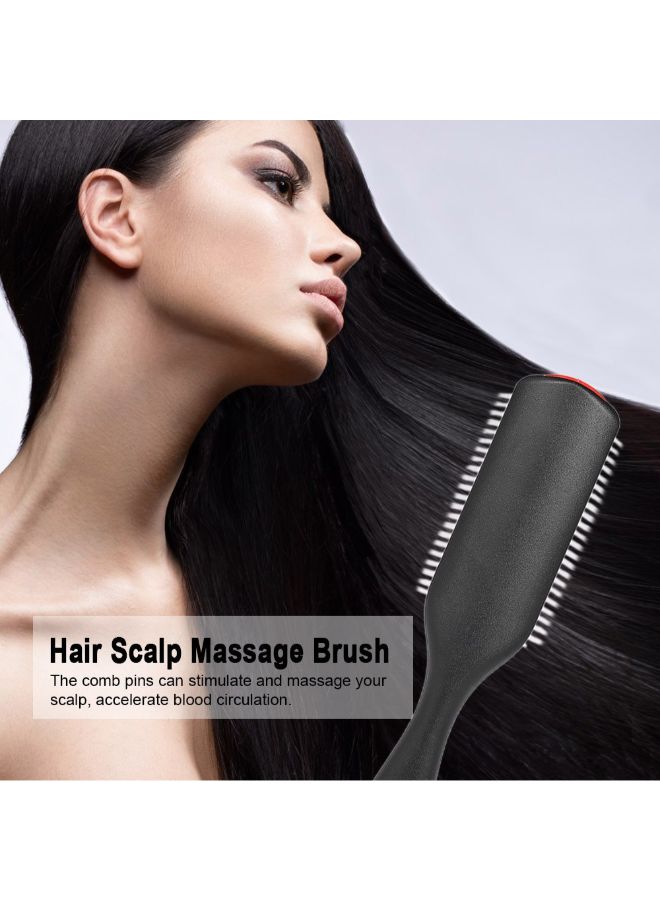 Generic Anti-static  Hair Scalp Massage Comb Black/White  - Image 3