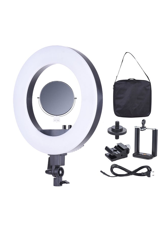 LED Photography Ring Light With Accessory White - Image 1