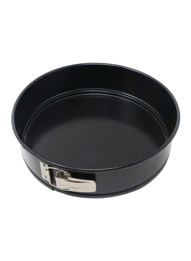 Stainless Steel Round Shaped Cake Springform Black 10inch