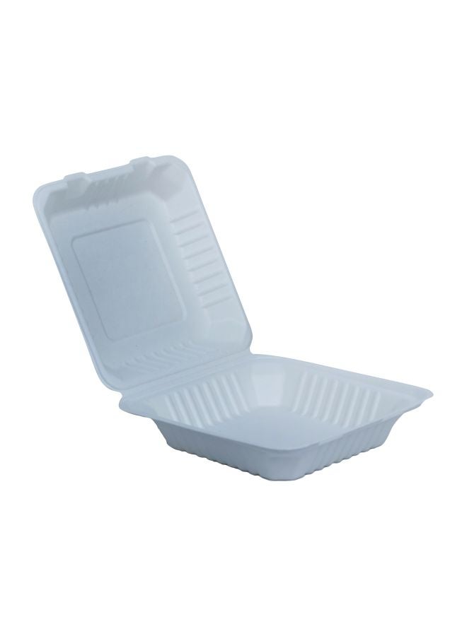 Back to Nature - 25-Piece Pearl Collections Clamshell White 8inch - Image 1