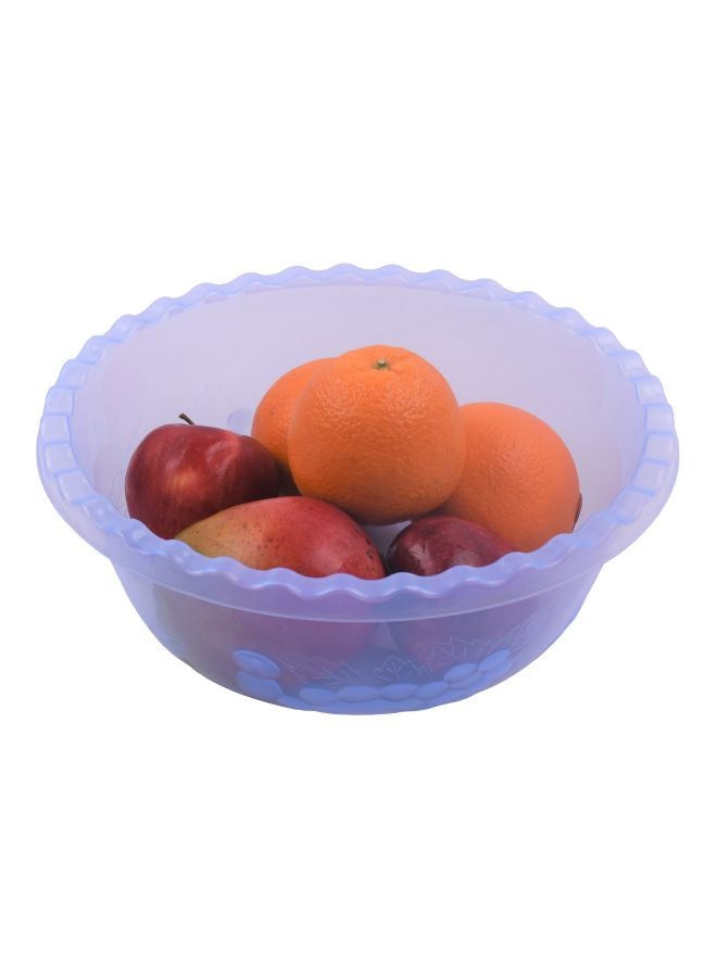 Fruit And Vegetable Storage Basket Blue 29.5x29.5x13centimeter  - Image 2
