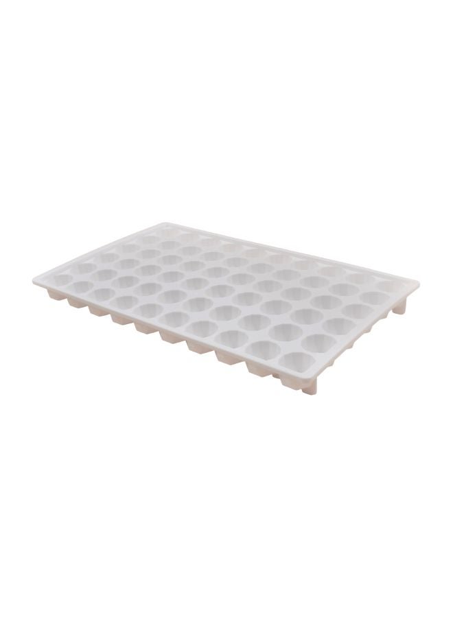 صينية مكعبات ثلج كبيرة على شكل طائر الدوديكاجون مكونة من 60 تجويفاً أبيض 38.5x23x3Ø³Ù†ØªÙŠÙ…ØªØ±  - Image 1