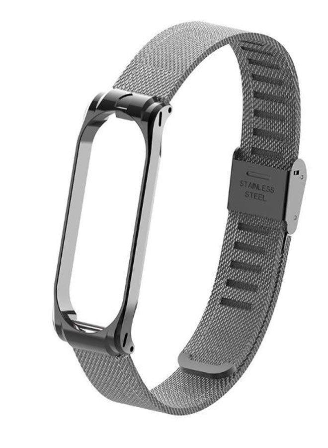 Replacement Fitness Tracker Band For Xiaomi Mi Gunmetal  - Image 1