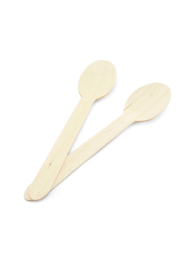 Fun Wooden Spoon Set Pack Of 25 Beige  - Image 2