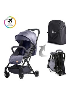 SLD Baby Travel Lite Shock proof Stroller SLD - Dark Grey  - Image 5