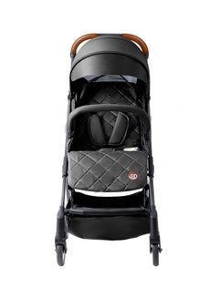 TEKNUM Travel Lite Stroller With Sunveno USB Diaper Bag And Stroller Hooks - Black  - Image 3