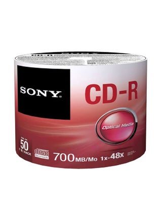 Pack Of 50 CD-R Optical Media Spindle - v1585298449/N10987281A_1