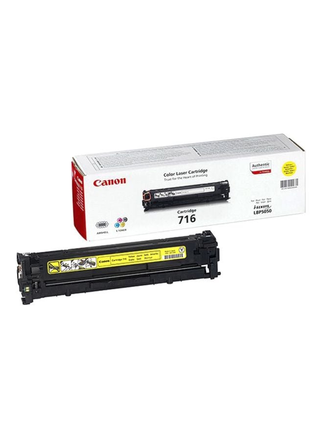 Canon 716 Laser Toner Cartridge Yellow - Image 2