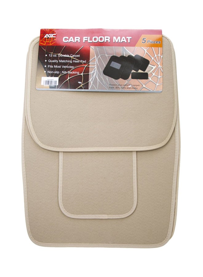 Agc 5-Piece Car Floor Mat Set - Image 2