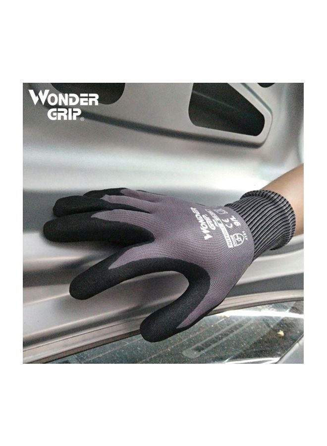 Wonder Grip Nylon Abrasion Proof Gloves Black L  - Image 5