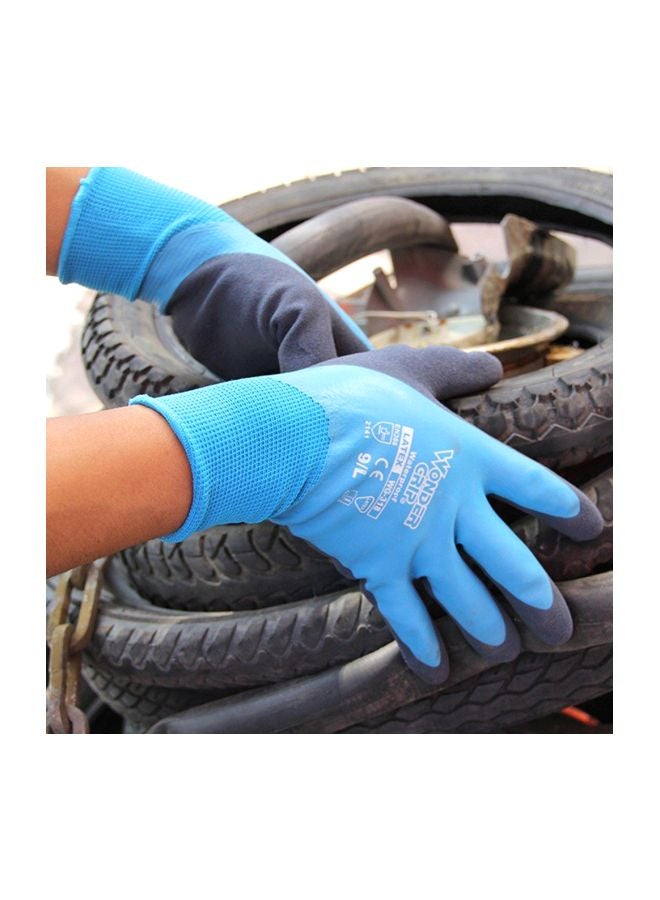 Thermo Plus Coldproof Work Gloves Blue/Black M - v1585299088/N36236933A_2