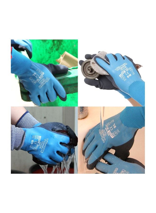 Thermo Plus Coldproof Work Gloves Blue/Black M - v1585299089/N36236933A_5