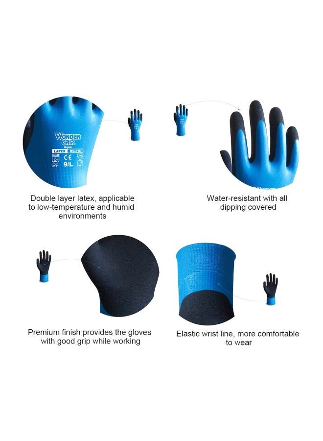 Thermo Plus Coldproof Work Gloves Blue/Black M - v1585299090/N36236933A_6