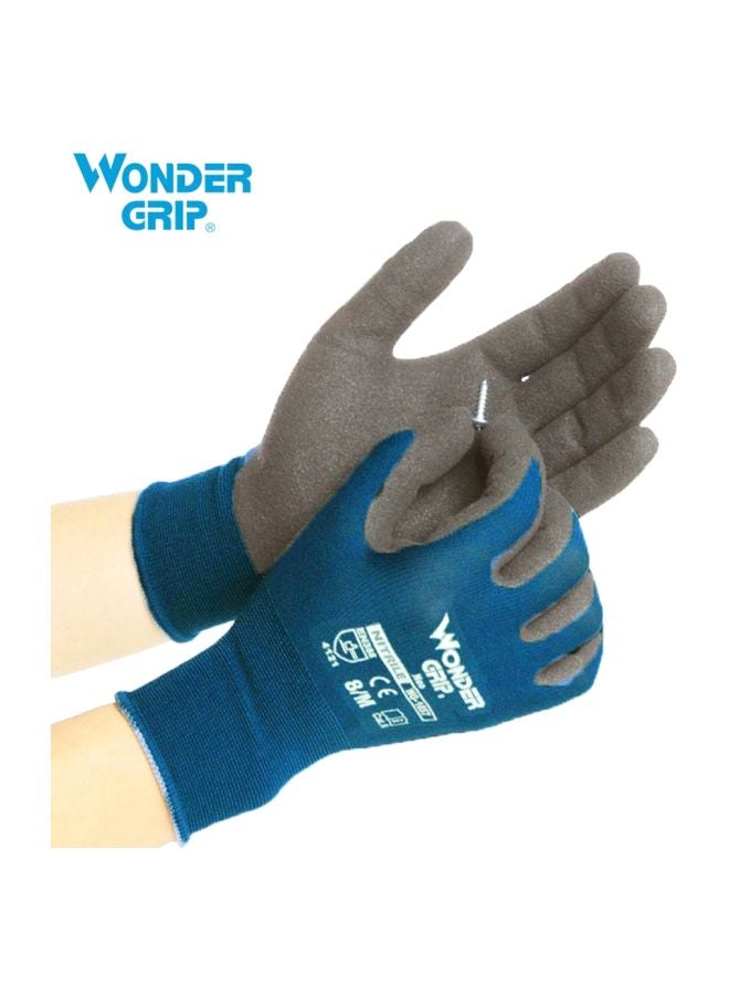 Nylon Abrasion Proof Gloves Blue/Black M - v1585299093/N36236936A_6