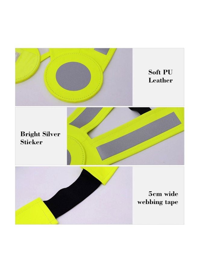 SFVest Reflective Clothing Strap Vest Green/Grey/Black 28cm  - Image 4