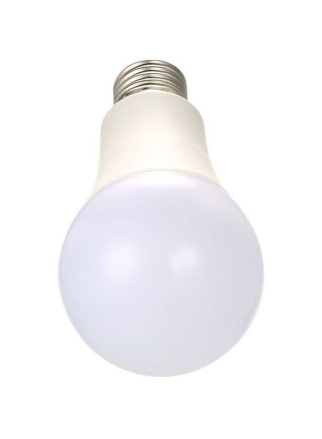مصباح LED يعمل بالواي فاي أبيض/فضي 14سم - Image 1