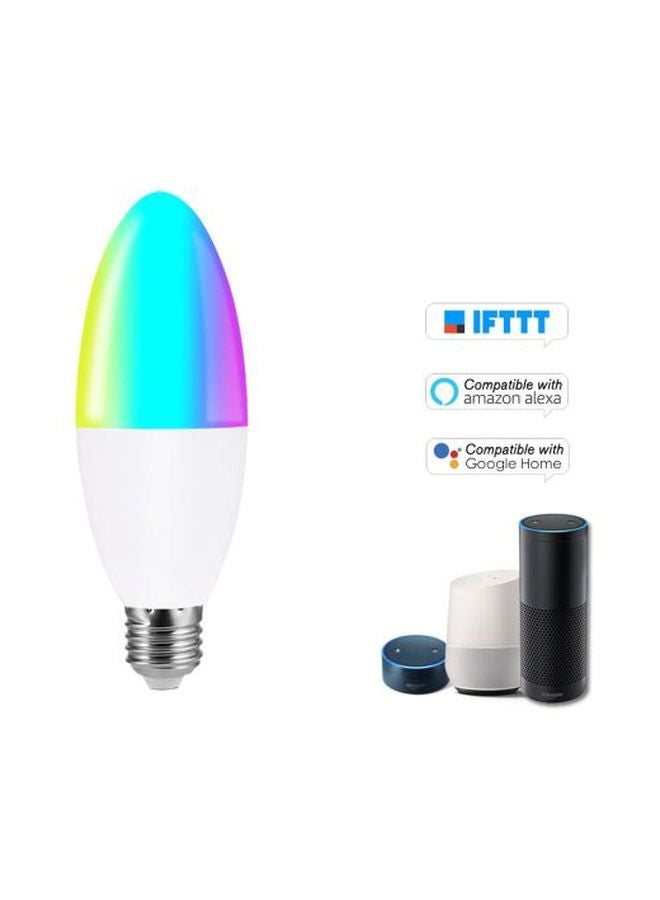 مصباح LED ذكي يعمل بتقنية الواي فاي وردي/أزرق/أصفر 12.5سم - Image 2